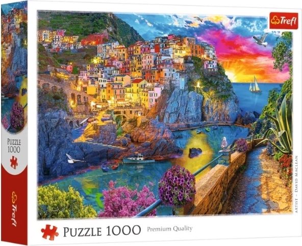 Puzzle Trefl 1000 pièces – promenade du soir aux Cinque Terre
