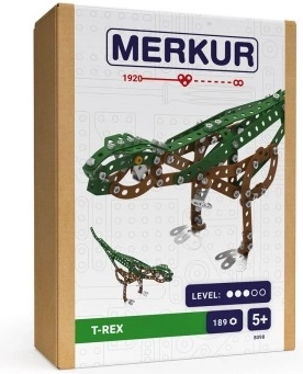 Kit de construction MERKUR T‑Rex modèle métallique 189 pièces