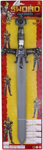 Épée de chevalier pour enfant MaDe 60 cm décorée