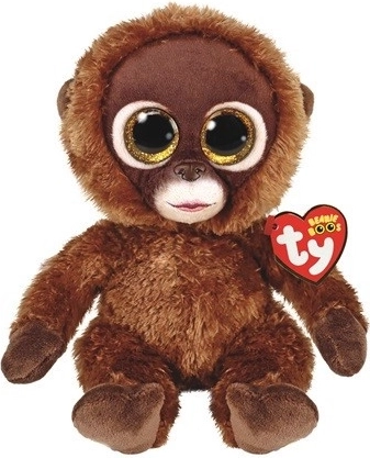 Mascotte TY Chessie singe brun 15 cm
