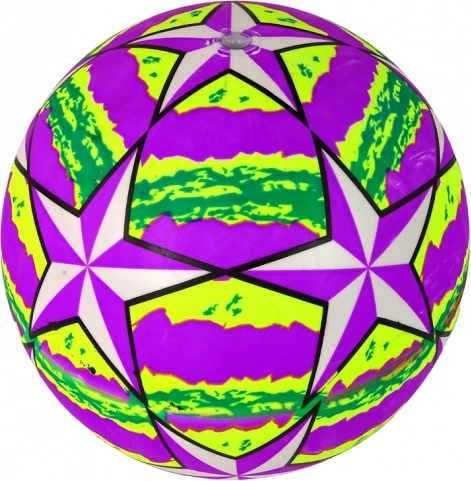 Balle en caoutchouc violette 22 cm