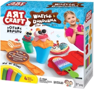 Coffret de modelage Art Craft gaufres et glace 200 g