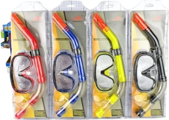 Ensemble masque de plongée et tuba pour snorkeling