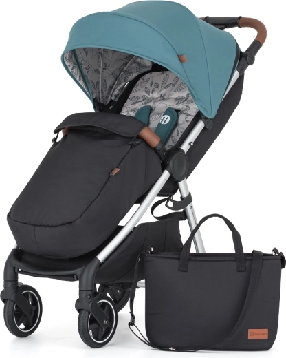 Petite&Mars poussette sportive Royal3 silver ocean blue