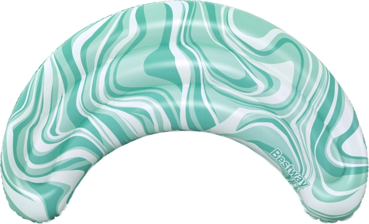 Coussin de flottaison gonflable Aqualuna pour l’eau, 74 × 47 cm