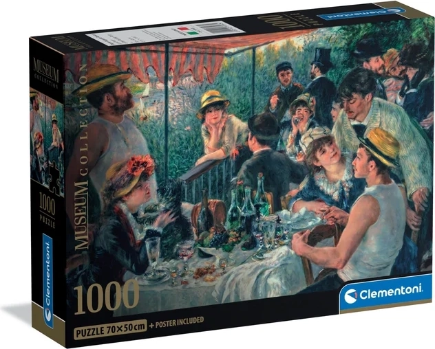 Clementoni puzzle Museum Collection : Le Déjeuner des canotiers 1000 pièces