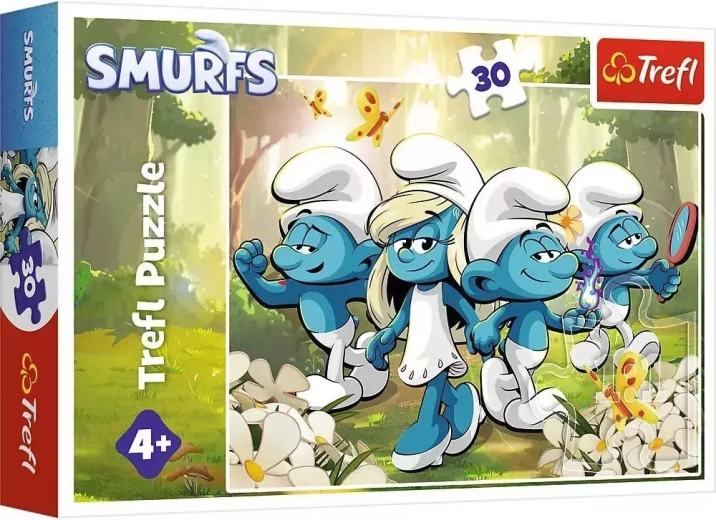 Puzzle Les Schtroumpfs – aventure, 30 pièces