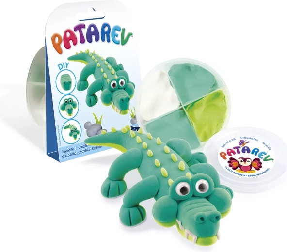 Sentosphere Patarev pâte à modeler de poche crocodile