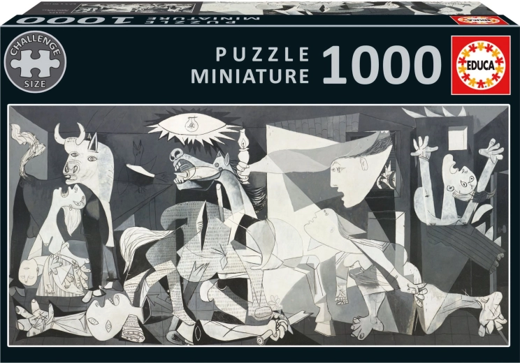 Educa puzzle panoramique miniature Guernica de Pablo Picasso – 1000 pièces