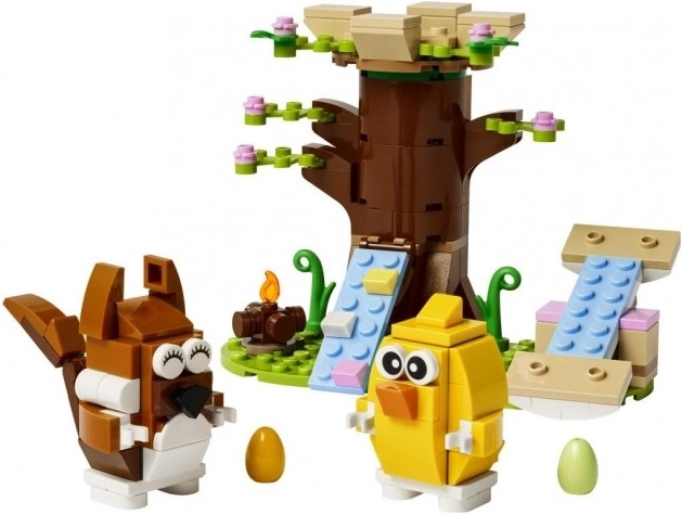 LEGO® 40709 Aire de jeu printanière pour animaux