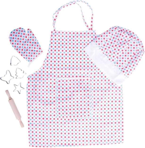 Bigjigs Toys set de cuisine pour enfants à pois