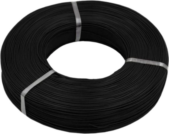 Câble d’alimentation en silicone MSP 24AWG 0,2 mm² 1 m noir - 1 pièce