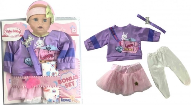 PLEJO Ensemble de vêtements pour poupée 40–43 cm