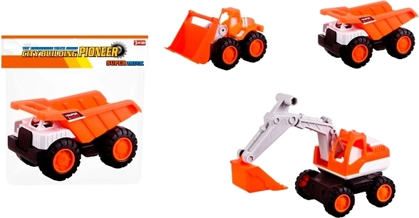 Jouet de construction en plastique – pelle mécanique ou benne basculante