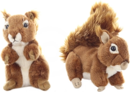 Écureuil en peluche 16 cm