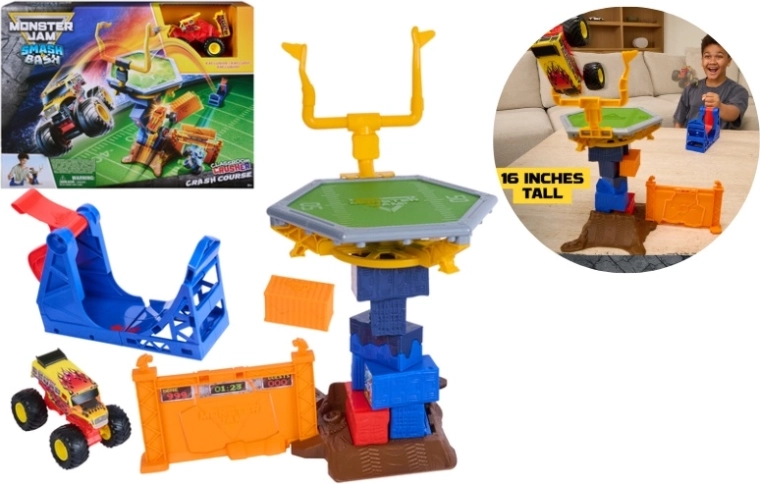 Spin Master Monster Jam set de cascades Smash and Bash
