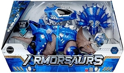 MGA Armorsaurs Armor-Up dinosaure Cobalt