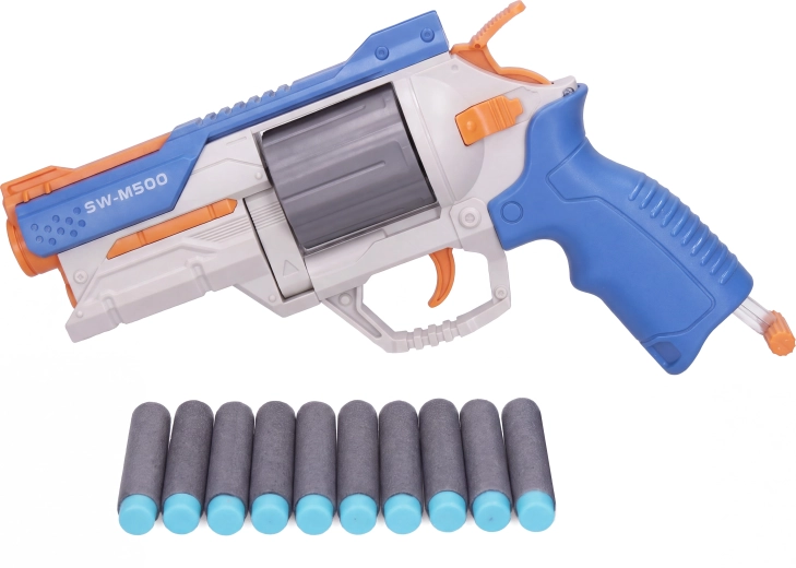 Revolver Pioneer avec projectiles en mousse
