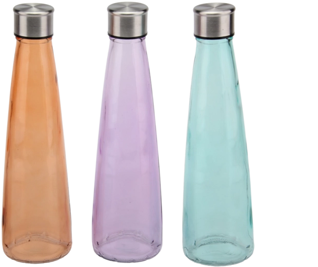 Bouteille en verre 0,5 l avec bouchon à vis