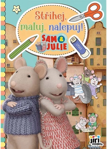Découpe, colorie, colle ! La maison des souris Sam & Julie