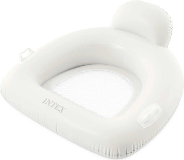 Fauteuil gonflable Intex pour l’eau, blanc