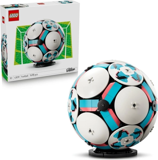 LEGO Editions ballon de football – maquette d’exposition avec mini-stade