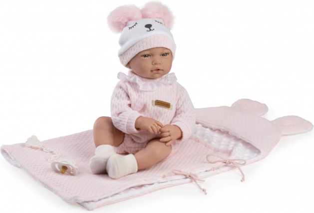 Guca Andrea poupée réaliste bébé avec sons 38 cm