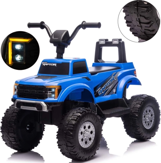 Voiture électrique Milly Mally Ford F-150 Raptor bleue