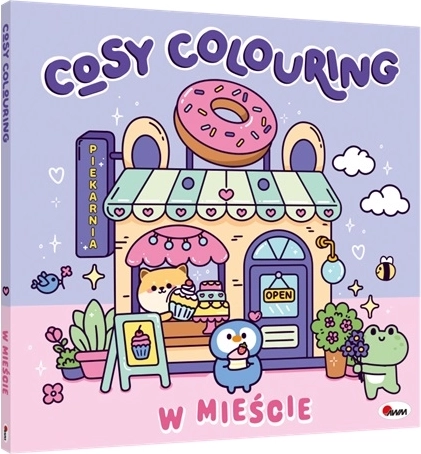 Cosy Colouring : En ville, coloriage anti-stress