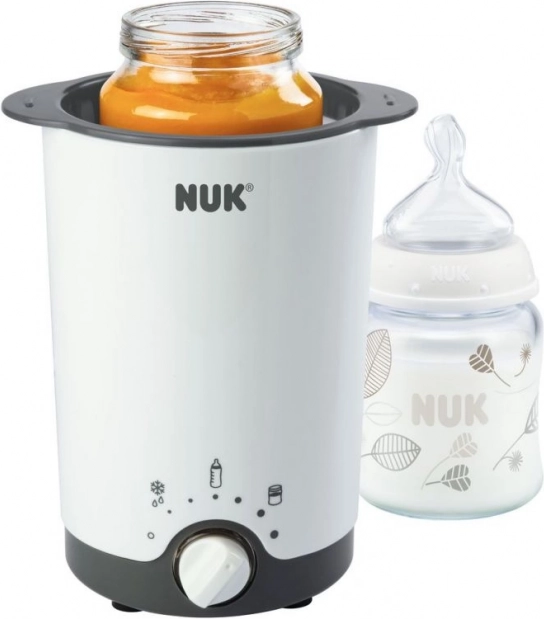 Chauffe-biberon et chauffe-petits pots électrique NUK thermo express 3 en 1