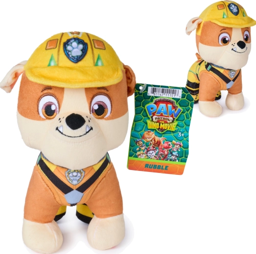 Peluche Pat’ Patrouille Rubble Dino (film) 20 cm