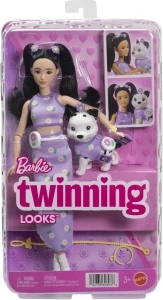 Barbie style assorti poupée et chien avec accessoires