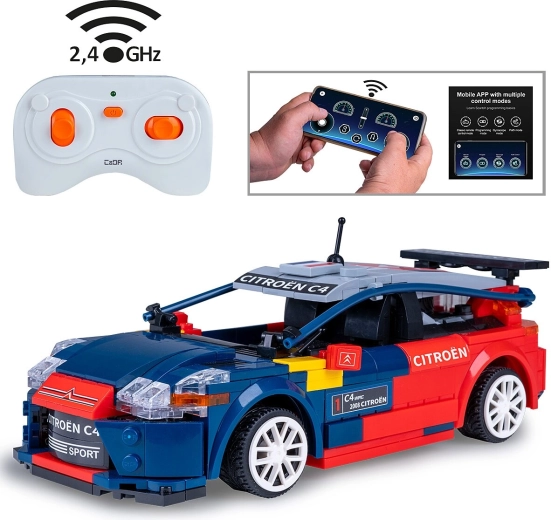 CaDA Citroën C4 WRC 2008 voiture RC à construire à l’échelle 1:20