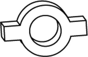 Jamara centre de roue pour véhicule enfant (lot de 4 pièces)