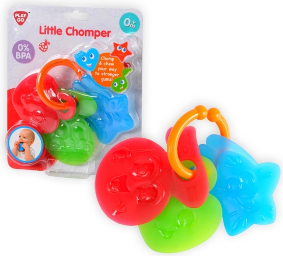 Anneau de dentition coloré