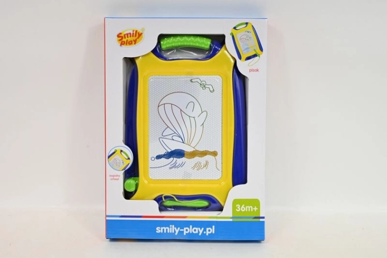 Tablette magnétique de dessin colorée SmilyPl
