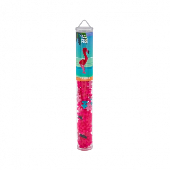 Plus-Plus Mini Tube Flamant rose