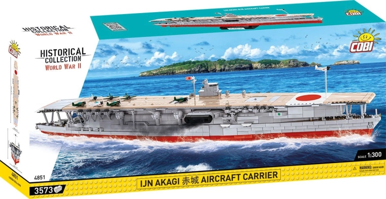 COBI IJN Akagi porte-avions 1:300 (3573 pièces)