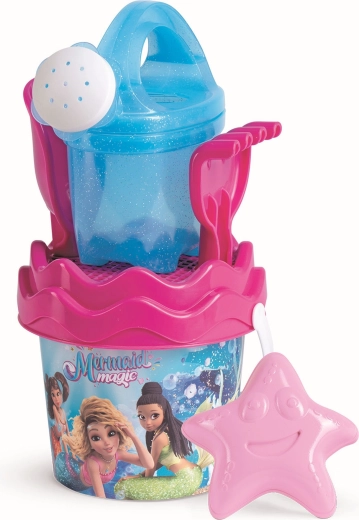 Androni ensemble de sable Sirènes avec arrosoir – petit, 6 pièces