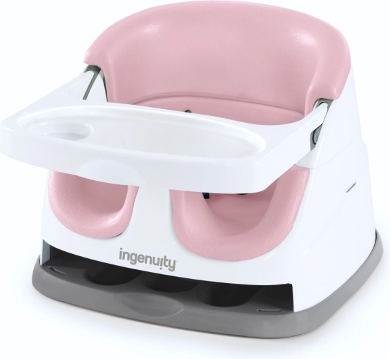 Ingenuity rehausseur de chaise 2-en-1 Baby Base Peony