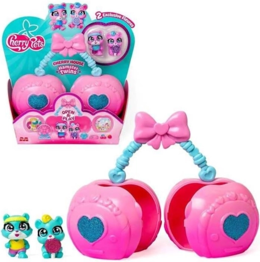Magic Box Cherry Pets maison Hamster Twins