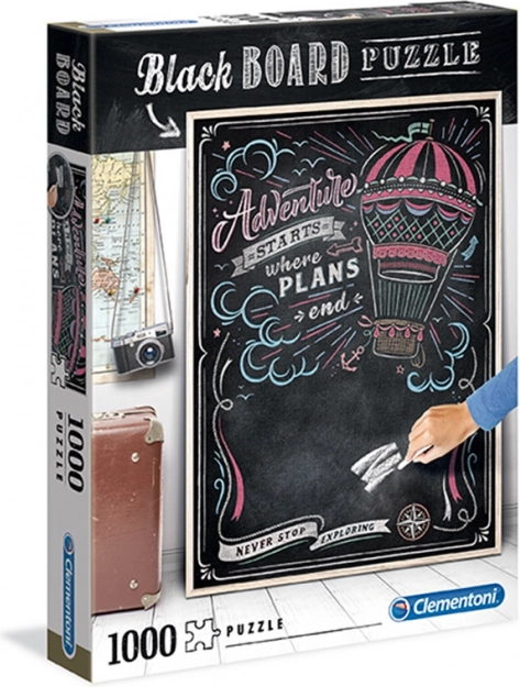 Puzzle Clementoni Black Board 1000 – voyage