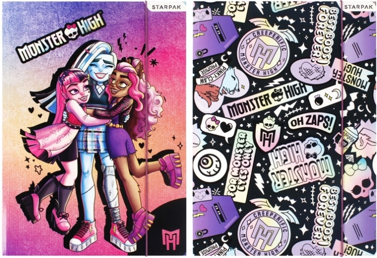Couverture pour cahiers A4 Monster High - 1 pièce