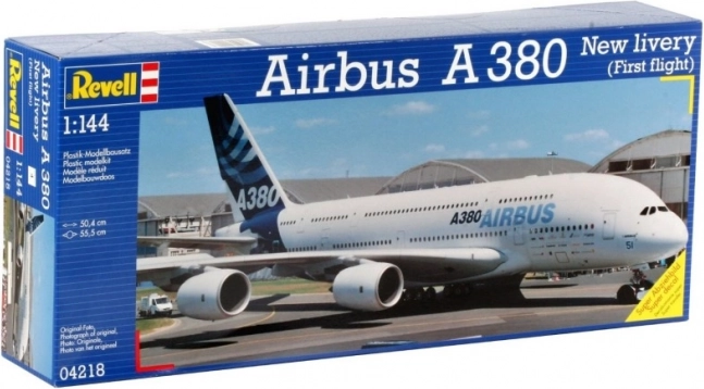 Maquette en plastique REVELL Airbus A380 1:144 First Flight