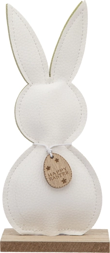 Figurine décorative de lapin avec suspension 23 cm