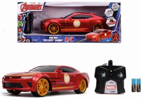 Voiture RC MARVEL Iron Man Chevrolet Camaro 1:16