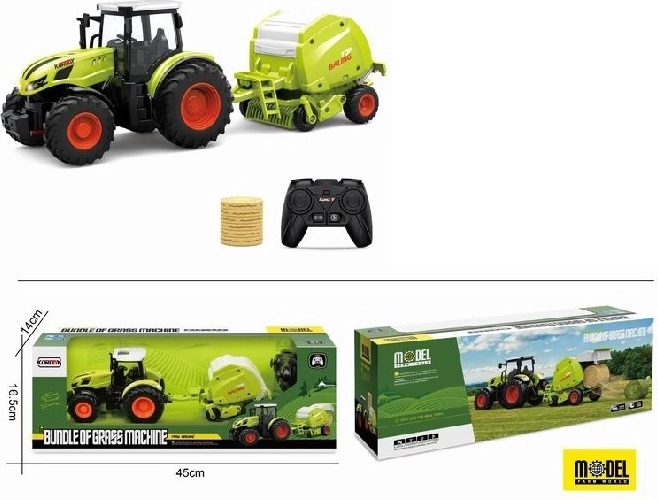 Tracteur avec remorque à batterie avec charge USB