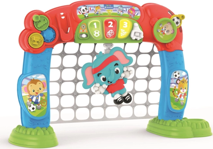 CLEMENTONI BABY But de football interactif avec ballon, lumières et sons