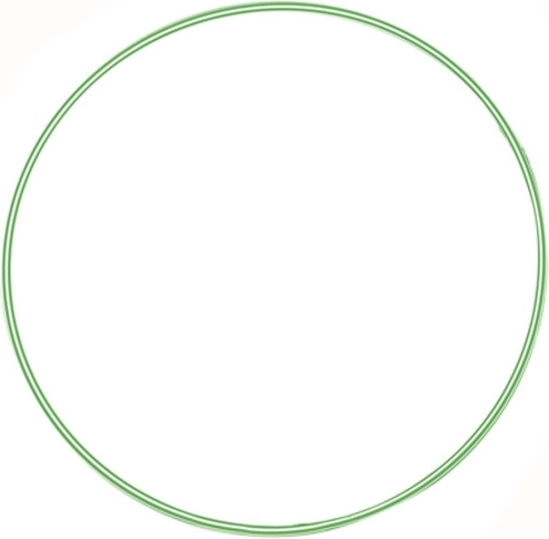 Cerceau Hula Hoop coloré 80 cm