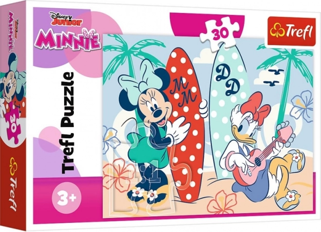 Puzzle Colorée Minnie 30 pièces